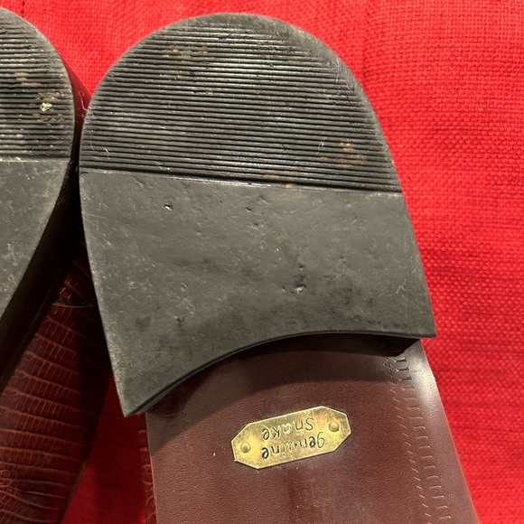 Stacy Adams Snake Skin Tassel Loafers - Picture 12 of 15